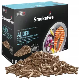    ПЕЛЕТИ ЗА СКАРА за опушване на дървесни пелети ЕЛША 8кг Weber