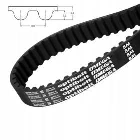    Ангренажен ремък HTD 8M 1128 ширина 30 мм OPTIBELT 141 зъба