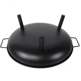    ГОЛЯМА ГРАДИНСКА СКАРА ЗА ОГНИЩЕ 60см ДЪЛБОКА СТОМАНЕНА ЯМА XXXL