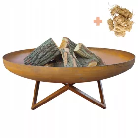    Градинско огнище Corten Deep 120 см + БЕЗПЛАТНО