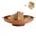  Градинско огнище с дръжки Corten Steel Deep Fire Bowl 100 cm Gri