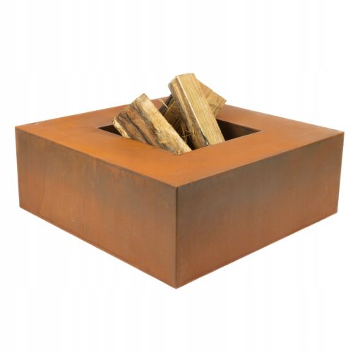  Градинско огнище Corten Steel Square 100 см