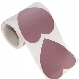    МОДНИ СТИКЕРИ ЗА БЛАГОДАРЯ, ЕТИКЕТИ, СТИКЕРИ СЪРЦА, 100 БРОЯ