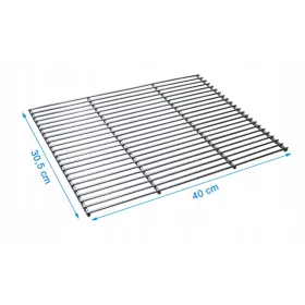    Решетка за скара от неръждаема стомана 40x30.5cm fi3mm