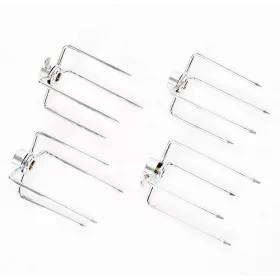    4Х ВИЛИЦИ ЗА СКАРА ЗА РОТАЖ/МЕСО/ПИЛЕ 135ММ