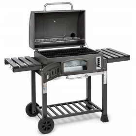    Ъглова XXL скара на дървени въглища, чугунена решетка, 70 x 46 см, Activa 11250C