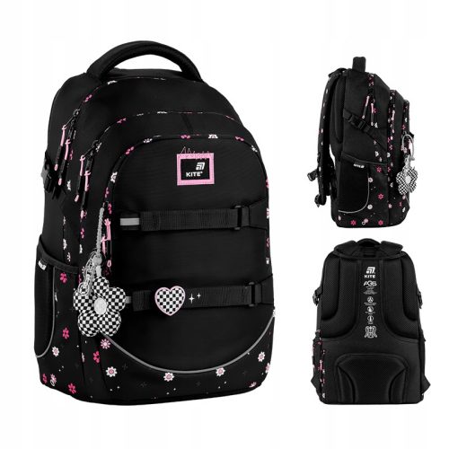 Ученическа раница Kite K25-727L-4 с холдер за скейтборд