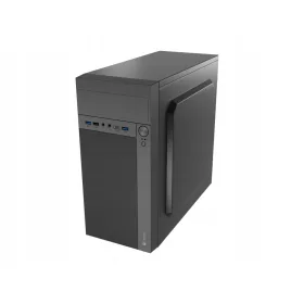    Кутия за компютър NATEC Helix USB-C MATX Mini Tower, черна