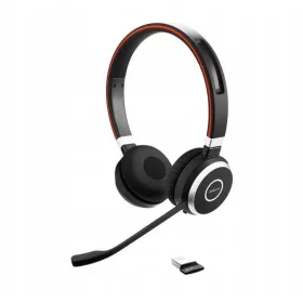    Jabra Evolve 65 Link 390A UC Безжични слушалки On-Ear, Черни