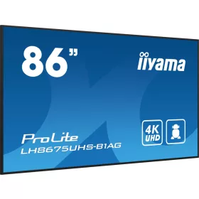    iiyama LH8675UHS-B1AG LED монитор 86" 3840 x 2160 px IPS / PLS