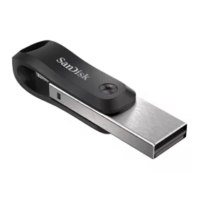    Флаш памет SanDisk iXpand Go 128 GB Lightning, USB 3.0, черна