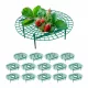  Подложки за ягоди Relaxdays 15 бр., Покривало за растения 10x30 см