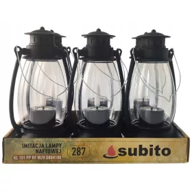   LED Нафтова Лампа SUBITO KL 101 - Идеална за Градината или Терасата