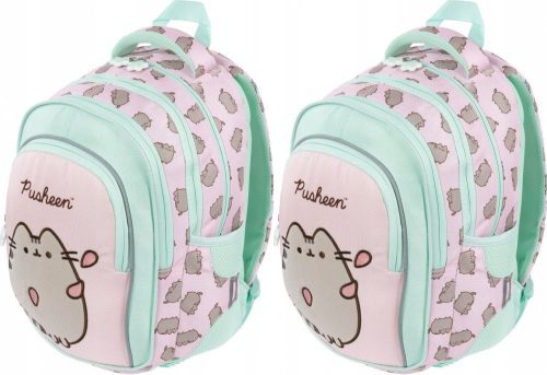 Детски раница Pusheen Pink с 4 отделения - удобство и безопасност за вашето дете