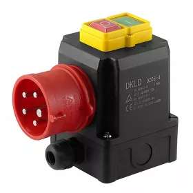    Превключвател KOA7 DKLD DZ08-4 400V за 3-фазен двигател 380V 3-фазен