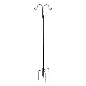    Колове за градински саксии за сватби Shepherds Hook, 4 секции, за външна декорация