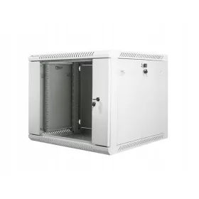    Стенен шкаф Lanberg WF01-6609-10S, сив, 19" 9U