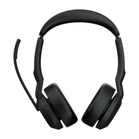    Jabra Evolve2 55 Link380c UC стерео безжични слушалки за уши, черни