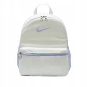   Детска раница NIKE BRASILIA JDI MINI в бяло и лилаво