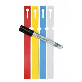    МАРКЕР + етикети с 4 бримки за описание на растения 200x17 мм (17x200) 400 бр.