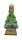 Стъклен фенер "Santa Christmas Tree" с декорация от кристали