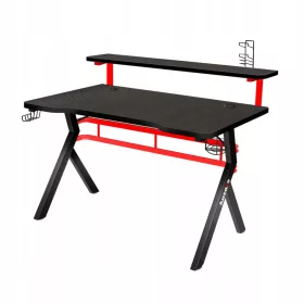  Бюро HUZARO Hero 5.0, черно и червено