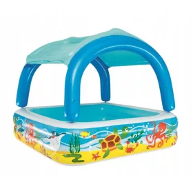    Надуваем басейн Bestway квадратен 140 x 140 см