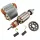  РОТОР MAKITA HR4003C HR4013C HR 4003 C HR 4013 C 513888-4 статорни лагери