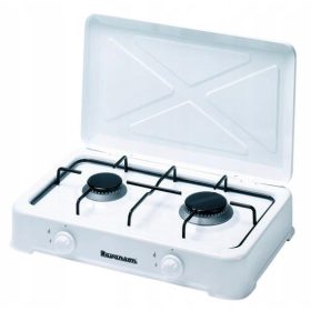    Готварска печка Ravanson K-02T (газов котлон; 2 зони за готвене)