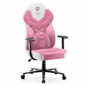    Геймърски стол Diablo Chairs X-Gamer 2.0, бял плат