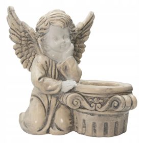   Ангел за Гроб С Поставка за Свещ или Цветя