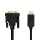  Кабел LogiLink DisplayPort - DVI-D CV0132, 3 м