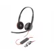  Слушалки Poly Blackwire 3220 USB-C с капаче за уши