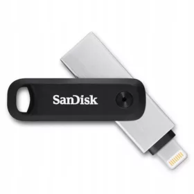    Флаш памет SanDisk iXpand Go 64 GB Lightning, USB 3.0, сребриста