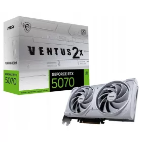    Видеокарта MSI RTX 5070 12G VENTUS 2X OC WHITE 12GB GDDR7