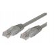  Пачкорд кабел TB Cat.6 RJ45 UTP 3 м сив 10 бр.