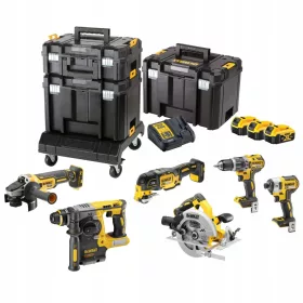    DEWALT DCK685P3T 18V Комплект от 6 акумулаторни инструменти