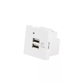    Зарядно устройство Lanberg 45x45 с 2 USB порта и 2.1A