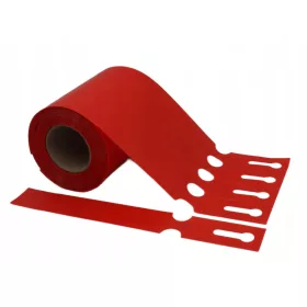    Етикети за градинарство/овощна градина ЧЕРВЕНИ 200x25мм (25x200) 500 бр.