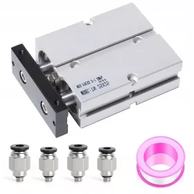    ПНЕВМАТИЧЕН ЗАДВИЖВАЩ МЕХАНИЗЪМ TN25X25 С PC4-M52SZT + PC6-M52SZT + УПЛЪТНИТЕЛНА ЛЕНТА