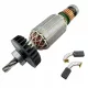  Лагери с въглеродни четки за ротор HITACHI DH24PC3 DH24PB3 PM 360720E