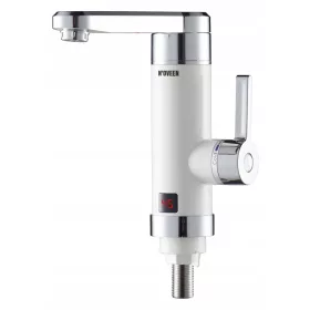    N'oveen NOVEEN свободностоящ кухненски смесител бял, сребрист