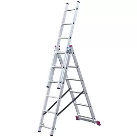    Алуминиева стълба Krause 3 x 6 до 150 кг