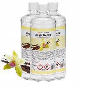   Ароматизирано биогориво Vanilla Magic 3 л за биокамини – аромат на ванилия, безопасно и екологично
