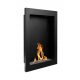 Вертикална висяща биокамина VERTICAL – черна, безопасна и екологична
