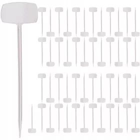  Стояща табела бяла 110 x 40 см 1 бр.