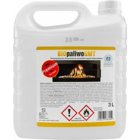   3 л неутрално биогориво без мирис – безопасно и екологично за биокамини