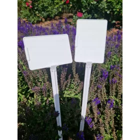  Стояща табела бяла 100 x 46,5 см 50 бр.