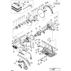  Ротор Hikoki за циркуляр C7SB2 360-577G