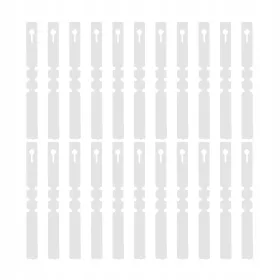    200 ПРАКТИЧНИ БЕЛИ PVC ЕТИКЕТИ/ЗА МАРКИРАНЕ НА РАСТЕНИЯ И ДЪРВЕТА